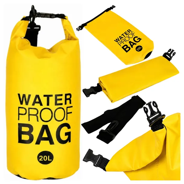 Worek Wodoodporny Torba Wodoszczelna Dry Bag Żeglarski na SUP Kajak 20 L