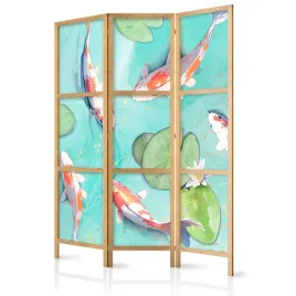 parawan-japonski-panelowy-3-czesci-ryby-koi-styl-boho-neufary-135x172