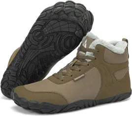 buty-barefoot-zimowe-48-ocieplane-trekkingowe-zielone-oliwka-khaki