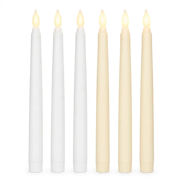ŚWIECA LED STOŁOWA BEZPŁOMIENIOWA ŚWIECZNIKOWA DEKORACYJNA 21,5 CM 1 SZT