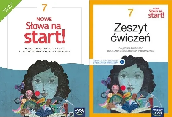 ZESTAW Język polski 7 Nowe Słowa na start NEon Podręcznik + Ćwiczenie