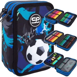 coolpack-piornik-trzykomorowy-wyposazeniem-jumper3-football-navy-f0967