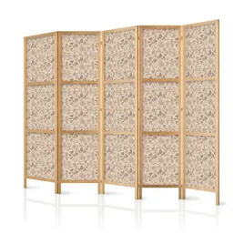 parawan-japonski-panelowy-5-czesci-kwiaty-ziola-grzyby-styl-boho-225x172