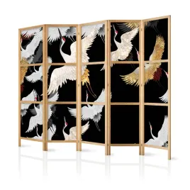 parawan-japonski-panelowy-5-czesci-zurawie-ptaki-styl-glamour-boho-225x172