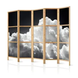 parawan-japonski-panelowy-5-czesci-chmury-niebo-abstrakcja-boho-225x172