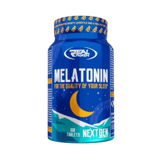real-pharm-melatonine-180-tabletek-waga-z-opakowaniem-0-2-kg