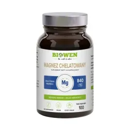 magnez-biowen-chelatowany-diglicynian-840mg-100kaps-prawidlowa-praca-miesni