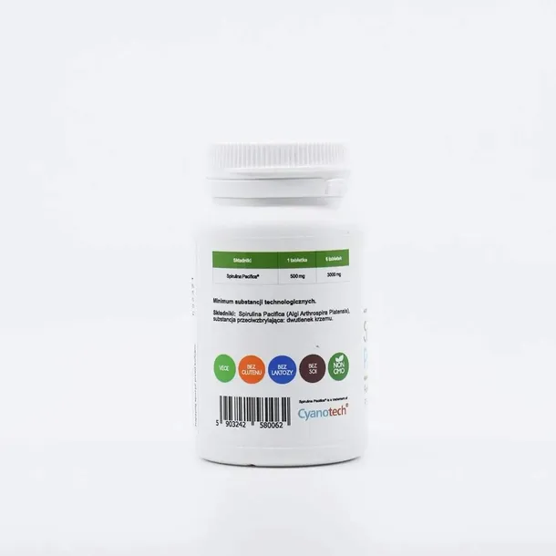 aliness-spirulina-pacifica-500mg-90-tabletek-waga-z-opakowaniem-0-08-kg