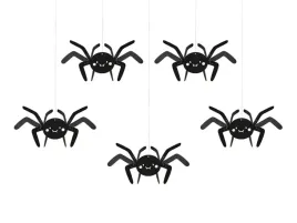 dekoracje-wiszaca-pajaki-halloween-5szt