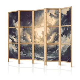 parawan-japonski-panelowy-5-czesci-abstrakcja-chmury-niebo-slonce-225x172