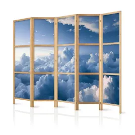 parawan-japonski-panelowy-5-czesci-formacja-chmury-niebo-natura-3d-225x172