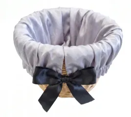 elegancki-wklad-pokrowiec-do-koszyka-satyna-fioletowy-czarna-kokarda