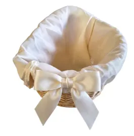 elegancki-wklad-pokrowiec-do-koszyka-ecru-krem-biala-kokarda-glamour