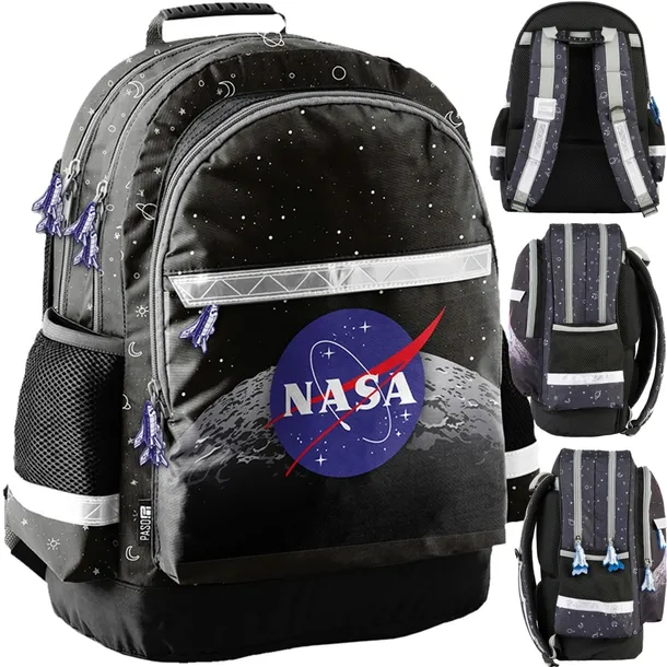 NASA Plecak Chłopięcy Szkolny do 1-4 klas Podstawówki KOSMICZNY PASO