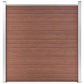 zestaw-paneli-ogrodzeniowych-wpc-brazowy-180-x-186-cm-9-desek-2-slupki