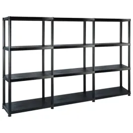 czarny-regal-wielofunkcyjny-plastikowy-61-x-305-x-130-cm-4-poziomy