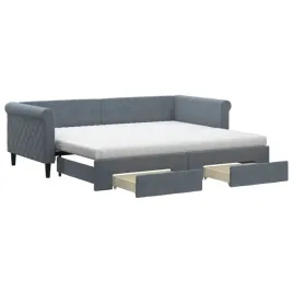 rozkladana-lezanka-z-szufladami-ciemnoszara-229-x-100-x-68-cm