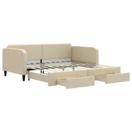 kremowa-lezanka-2-w-1-z-szufladami-223-x-110-x-75-cm