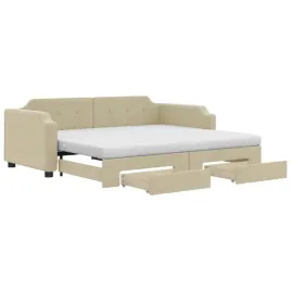 kremowa-rozkladana-lezanka-2-w-1-z-szufladami-223-x-100-x-665-cm