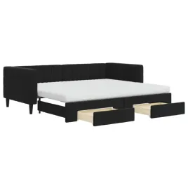 czarna-lezanka-rozkladana-2-w-1-z-szufladami-223-x-100-x-68-cm