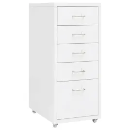 biala-szafka-biurowa-metalowa-28-x-41-x-69-cm-5-szuflad-z-kolkami