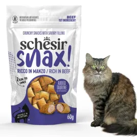 schesir-snax-przysmaki-dla-kota-wolowina-z-nadzieniem-tauryna-smaczki-60g