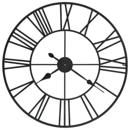 czarny-zegar-scienny-retro-80-cm-z-metalowa-rama-i-cyframi-rzymskimi