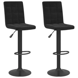 czarne-stolki-barowe-z-aksamitu-regulowane-40-x-52-x-1025-1245-cm