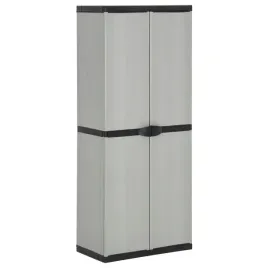 szafa-ogrodowa-szaro-czarna-68-x-40-x-168-cm-z-3-polkami-i-2-drzwiczkami