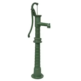 zeliwna-pompa-reczna-z-stojakiem-zielona-131-cm-65x40x15-cm