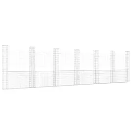 kosz-gabionowy-srebrny-740-x-20-x-200-cm-z-7-slupkami