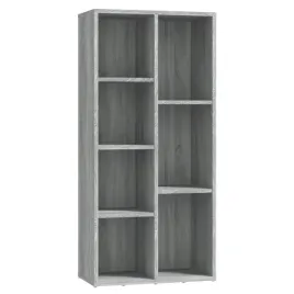 regal-na-ksiazki-z-7-przegrodami-szary-dab-sonoma-50x25x106-cm