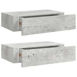 polka-wiszaca-z-szuflada-mdf-i-metal-szarosc-betonu-40x235x10-cm