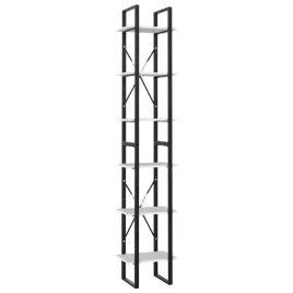 regal-na-ksiazki-industrialny-6-polek-bialy-40-x-30-x-210-cm
