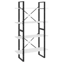 regal-na-ksiazki-industrialny-z-4-polkami-bialy-80-x-30-x-140-cm