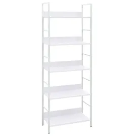 regal-5-poziomowy-bialy-drewnopochodny-i-stalowy-60x276x1585-cm