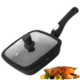 patelnia-grillowa-hauspremium-hausroland-28-cm-granitowa-nowoczesna