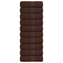 zestaw-10-brazowych-recznikow-dla-gosci-30-x-50-cm-100percent-bawelna
