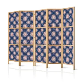 parawan-japonski-panelowy-5-czesci-do-salonu-slonce-boho-gwiazdy-225x172