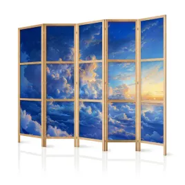 parawan-japonski-panelowy-5-czesci-niebo-obloki-chmury-abstrakcja-225x172