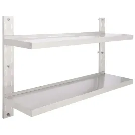 2-poziomowa-polka-scienna-ze-stali-nierdzewnej-120-x-30-cm-40-kg