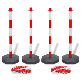 zestaw-4-slupkow-z-lancuchem-plastikowym-20-m-czerwono-bialy-3x90-cm