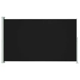 czarny-szary-ekran-boczny-220-x-0-300-cm-poliester-stal-malowana-proszkow