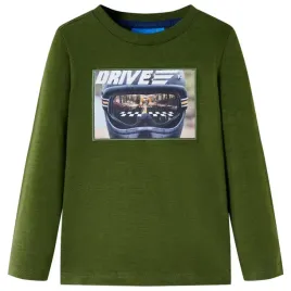 dzieciecy-longsleeve-z-nadrukiem-kasku-ciemne-khaki-rozmiar-128-7-8-lat