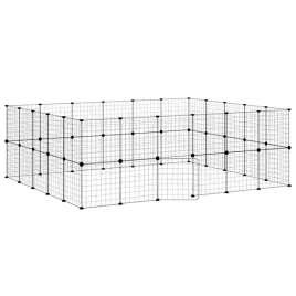 klatka-dla-zwierzat-czarna-wymiary-paneli-35-x-35-cm