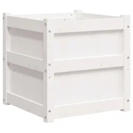biala-donica-ogrodowa-z-drewna-sosnowego-50-x-50-x-50-cm