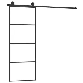 czarne-przesuwne-drzwi-szklane-esg-76-x-205-cm-z-aluminiowa-rama