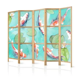 parawan-japonski-panelowy-5-czesci-ryby-koi-styl-boho-neufary-225x172
