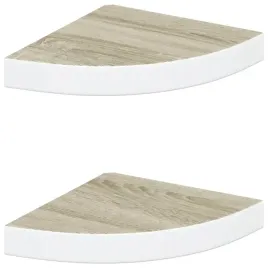 stylowe-polki-narozne-debowo-biale-mdf-i-metal-25x25x38-cm