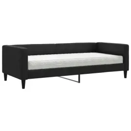czarne-lozko-dzienne-z-materacem-213-x-100-x-68-cm